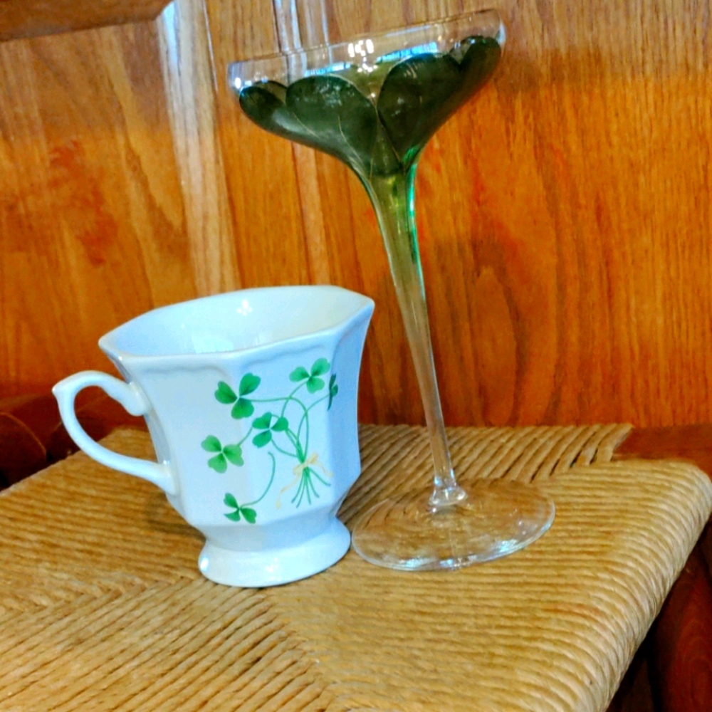 Shamrock mug & stem